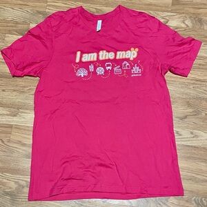 Disney/Barbie-Inspired aYOLOSOCO Hot Pink Tee X-Large